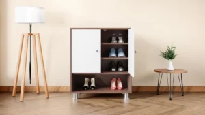 Ewa 12-Pairs Engineered Wood Shoe Cabinet